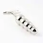 Size 6.3-1.2 Inches Stainless Steel Metal Ānal Bút-t Plug with Five Balls Ānal Beads Toy for Men Women