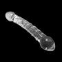 Knowwest Double Head Crystal Glass Plump Beads Style Sèx Tease Insert Pleasure Wand Dido