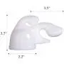Massager Attachments, Massager Accessories Attachment Silicone- Two Different Styles (White+Purple) Massager Attachments, Massager Accessories Attachment Silicone- Two Different Styles (White+Purple)