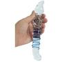 Climax Glass 4-Way Glass Dildo, Realistic Dong Fake Penis Adult Sex Female Masturbation Toys, 0.09 Pound