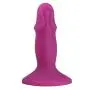 Yasuodd 4.33Inch Silicone Waterproof Tools for Women with Strong Suction Cup Hands (Color : Purple)