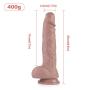 Dildo Sex Toy for Women, SHEQU 8.6inch Realistic Penis Cock with Suction Cup Silcone Dong with Balls Adult Toys for Vaginal G-spot and Anal Masturbation Waterproof