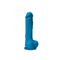 Colours Pleasures Dildo, Blue, 5 Inch