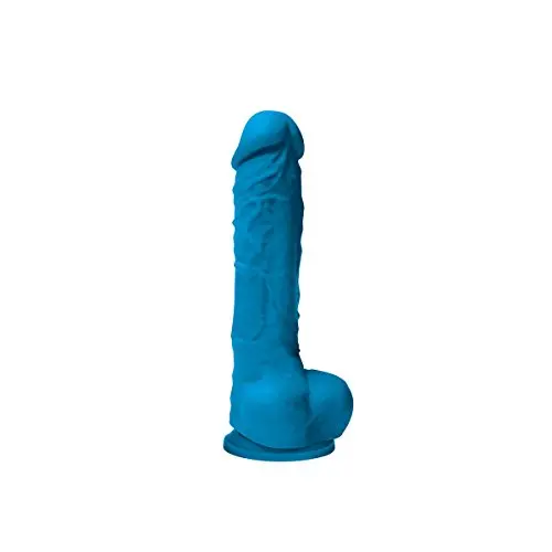 Colours Pleasures Dildo, Blue, 5 Inch Colours Pleasures Dildo, Blue, 5 Inch