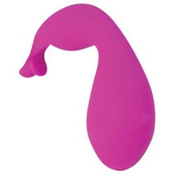 New Squeeze Control The Swan Kiss Silicone Rechargeable Vibe Waterproof Massager - Cute & Incredibly Satisfying, The Perfect Blend of Power & Pleasure!