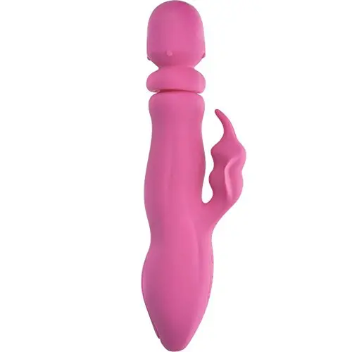 Adam and Eve Waterproof Rechargeable USB Ravishing Rabbit Style Thruster Pink Vibrator Adam and Eve Waterproof Rechargeable USB Ravishing Rabbit Style Thruster Pink Vibrator