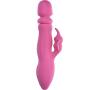 Adam and Eve Waterproof Rechargeable USB Ravishing Rabbit Style Thruster Pink Vibrator