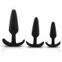 Silicone Trainer Plug Kit Massage Tool Anales Beginners Training Set for Women Men Couple (3PCS Black) Silicone Trainer Plug Kit Massage Tool Anales Beginners Training Set for Women Men Couple (3PCS Black)
