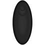 Doc Johnson OptiMALE™ - P-Curve - Ergonomically Curved Beginner-Friendly Vibrating Prostate Massager - Silicone, Remote Operated, Multi-Function, USB Rechargeable - Black