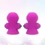 Amosfun Female Sucking Tongue vibrato Nipple Foreplay Orgasm Supplies Toy Couple
