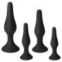 Anal Plug Beginner Training Sets - Butt Plugs Starter Kit Anal Play Sex Toy for Men and Wome (4pcs, Black) Anal Plug Beginner Training Sets - Butt Plugs Starter Kit Anal Play Sex Toy for Men and Wome (4pcs, Black)