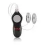 CalExotics Colt 7-Function Twin Turbo Bullet Vibrator - Sex Toys for Couples - Wired Adult Vibe Eggs Massager - Black