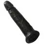 ARNDRE Reusable Sleeve for Men Realistico Extender Enlargement 9 INCH Large Black