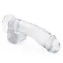 LLFX Soft and Flexible Realistic Realistic Pěnis Massagě Wànd Womenss 9.44inch-Crystal Transparent LLFX Soft and Flexible Realistic Realistic Pěnis Massagě Wànd Womenss 9.44inch-Crystal Transparent