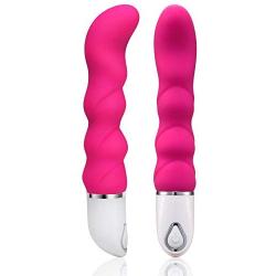 Sexy Slave Bendie Jessica Waterproof Flexible 10 Modes Silicone G Spot Vibrator, Clitoral Stimulator, Vibrant Toy, Pink