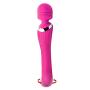 Wand Essentials Whirling Wand 2 in 1 Silicone Dual Massage Wand