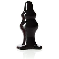 Tantus Severin - Ultra-Premium Silicone Anal Butt Plug - Medium Black