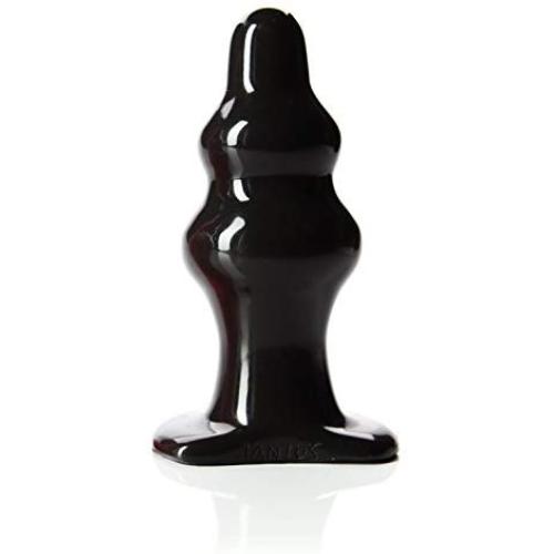 Tantus Severin - Ultra-Premium Silicone Anal Butt Plug - Medium Black