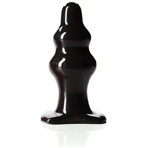 Tantus Severin - Ultra-Premium Silicone Anal Butt Plug - Medium Black Tantus Severin - Ultra-Premium Silicone Anal Butt Plug - Medium Black