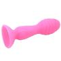 Wushuangyu 5-in- 1,3.82 Inch Safe and Healthy Powerful Suction Cup PVC Toys - Vibrant Toy