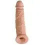 Wearable Rod Extension Enhancer Girth Extender Sleeve for Men Male 10 INCH Skin