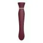 ZALO Queen Set G-spot PulseWave Vibrator with Suction Sleeve Wine Red ZALO Queen Set G-spot PulseWave Vibrator with Suction Sleeve Wine Red