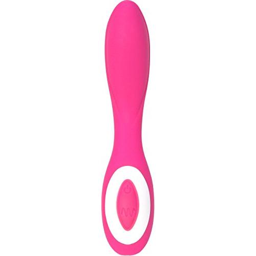 Pure Love G-Spot Silicone Vibrator Pink, Rechargeable, Water-Resistant and Multi Function, Adult Sex Toy