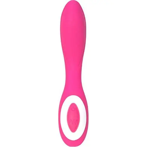 Pure Love G-Spot Silicone Vibrator Pink, Rechargeable, Water-Resistant and Multi Function, Adult Sex Toy Pure Love G-Spot Silicone Vibrator Pink, Rechargeable, Water-Resistant and Multi Function, Adult Sex Toy