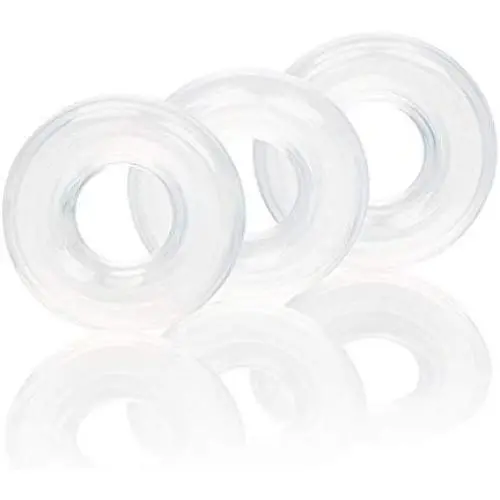 Calexotics 3 Piece Silicone Stacker Rings