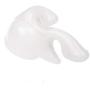 Massager Attachments Massage Accessory Attachment Accessories Silicone - Two Different Styles (Purple+White)