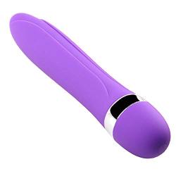 Luseeo Clǐtoral Suckǐng Vǐbrator Handheld Waterproof Portable Electric Vib Flower Massager, Facial Eye Mini Massager Purple