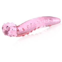Glass Dildo Dilddo for Women Crystal Masturbator for Moman Glass Pleasure Wand S-shaped Design for G-spot Stimulation