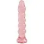 Doc Johnson Crystal Jellies - Ribbed Dildo/Anal Plug - For Beginners - Pink Doc Johnson Crystal Jellies - Ribbed Dildo/Anal Plug - For Beginners - Pink