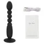 Lfcmf Home Supplies Ânāl Beads Vîb-Rát-Or Ânāl P-Lüg Pröstátê Massage B-Û-Tt-P-Lüg Silicone Women Men Ma-Sturba-Tion Relaxation Product (Color : Black)