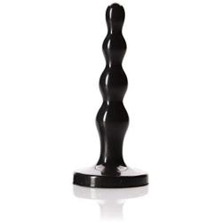 Tantus Ripple - Ultra-Premium Silicone Anal Butt Plug Beads - Small Black