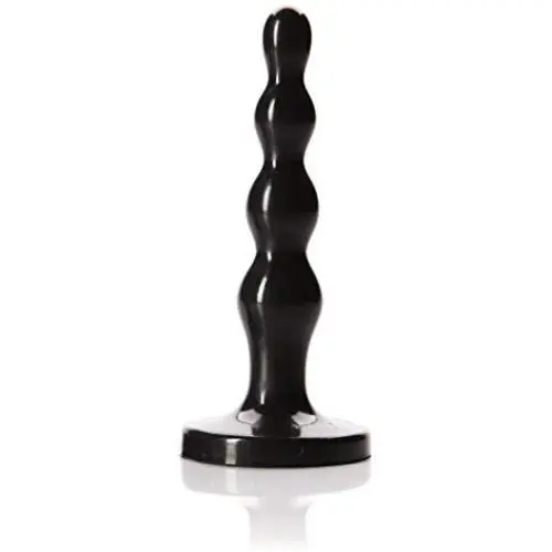 Tantus Ripple - Ultra-Premium Silicone Anal Butt Plug Beads - Small Black Tantus Ripple - Ultra-Premium Silicone Anal Butt Plug Beads - Small Black