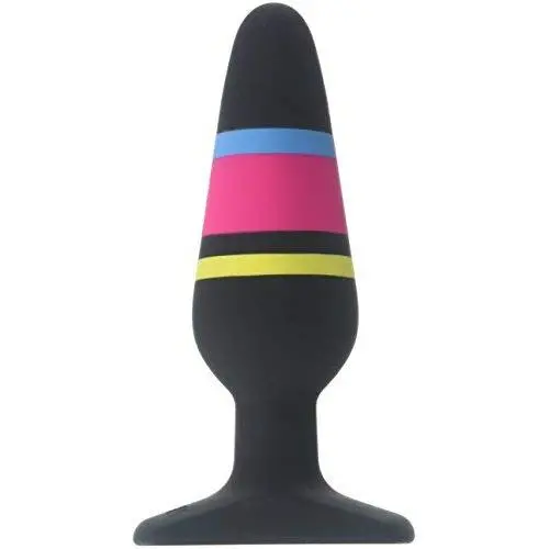 Lovehoney Broad City Ass of an Angel Silicone Butt Plug, Black