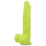 Lickerlish SPATTS 8.5" Premium Silicone Dildo Neon Green with Suction Cup