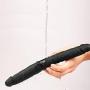 Sexbaby Double Side Dildo, Realistic Silicone Dong Sex Toy for Women (Small 11.81 Inch)