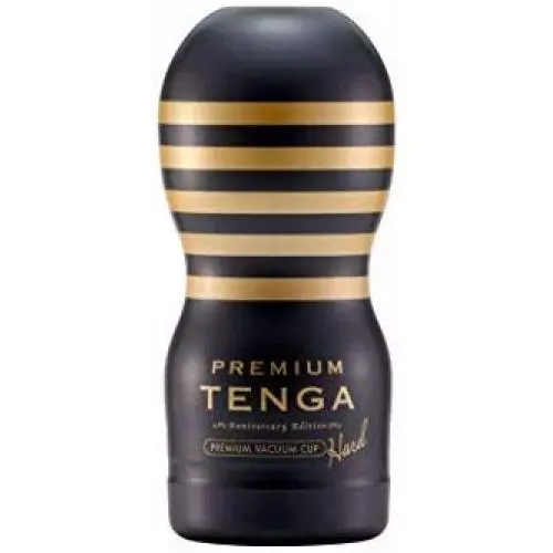 Tenga Premium Vacuum Cup Hard - Black Tenga Premium Vacuum Cup Hard - Black