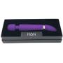 Vibrating Clitoris Massage Vibrator for Women or Couples Masturbation by MoN | Sex Toy Clit G-Spot Stimulation Massager - Rechargeable, Waterproof, Powerful Motor - Purple