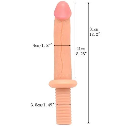 WRZHL 12.2 Inches Waterproof Massage Wand Pleasing Toy for Women Soft and Flexible Stick for Couples Muscle Relaxed Yoga Mats Skirt