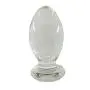 CSH Jeans 13cm Glass Anal   Ball Massaging Plug  Adult Products Female Male Clear Massage Wand Massager Glass Relaxing T-oys Tshirt T-Shirt