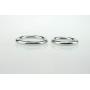 DiscountOne Stainless Penis Cock Rings Metal Ring for Male (S ID40mm)