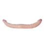 Wjvnbah 16.5" Long Casual Double-Sided Double Lead Female Personal Toy - Personal Relaxation Massager Massager (Color : Beige)