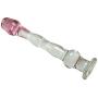 Knowwest Crystal Glass Pleasure Wand Dido Glass Rose Double Head Design Personal Massager Àmàl Six Toy