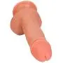 Winzfred 7.9 Inch Realistic Dilo Ultra-Soft Dilo for Beginners with Flared Base for Hands-Free Play