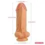 WYYGGNB Lifelike Dilidó - Soft, Real-Feeling Material, Realistic Ďîldɔ, with A Suction Cup Base -10.6 Inches WYYGGNB