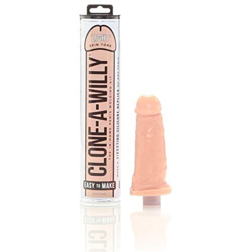 CLONE-A-WILLY - Silicone Penis Casting Kit for DIY Dildo (Light Skin Tone)