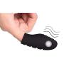 Finger Sleeve Fingering Vibrtor Silicone Finger Vibe Mini Body Massager - Black